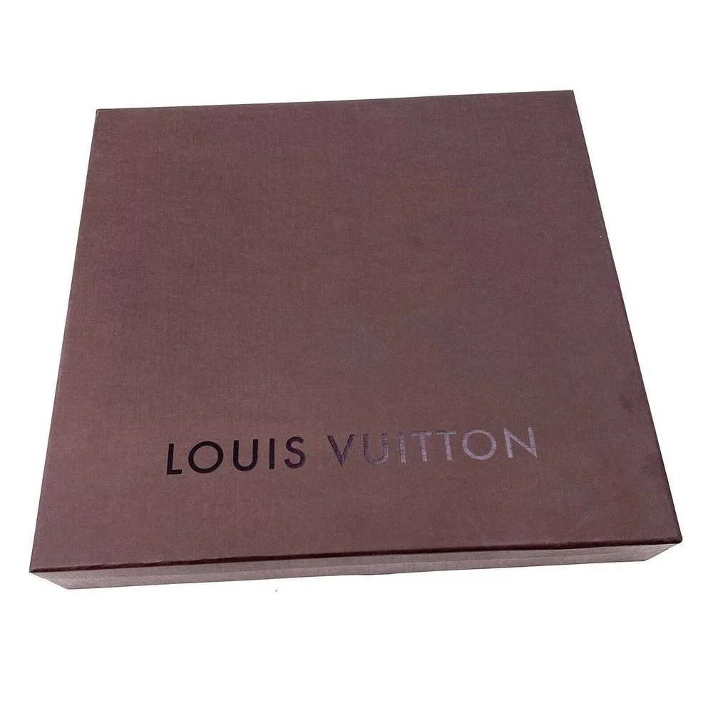 Louis Vuitton Authentic Signature Large Brown Empty Gift Box